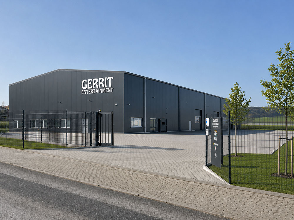 Anfahrt zur TeamArena auf dem Gelände von Gerrit Entertainment