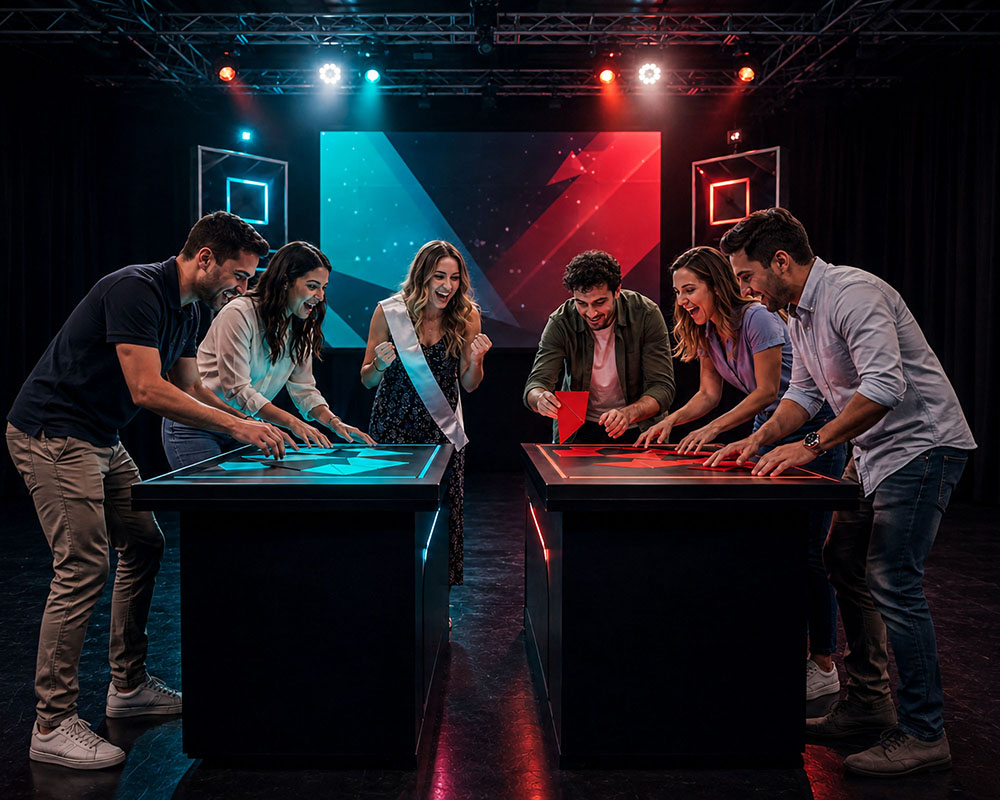 Gemeinsames Teamspiel in der TeamArena